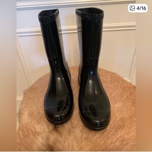 UGG Black Rain Boots Boots